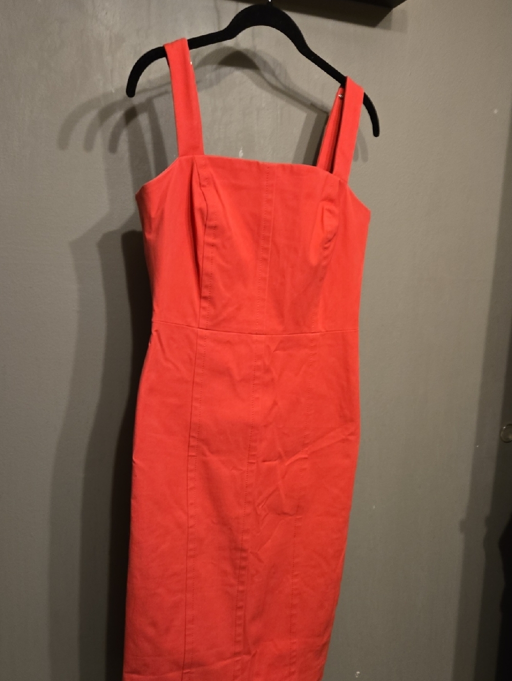 Banana Republic Peony Pink Midi Dress Sz8